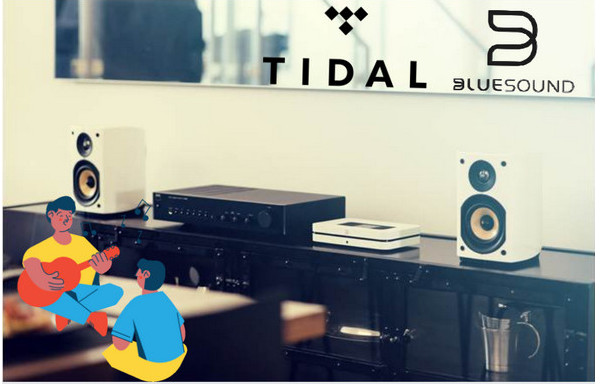 play tidal music on bluesound node 2i