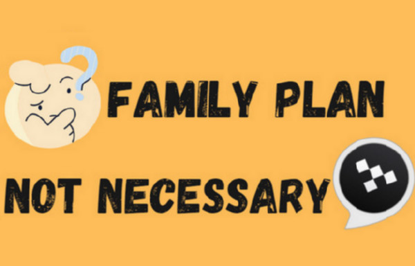 tidal family plan restrictions