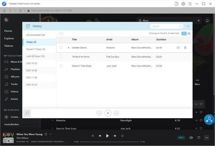 download tidal music to xbox one