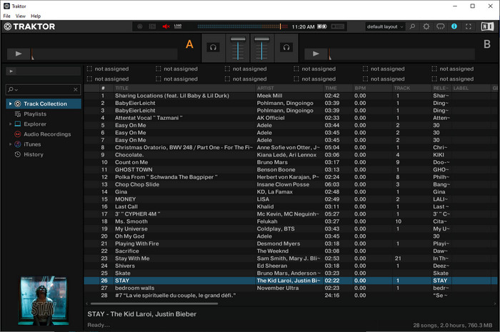 Add Tidal Music Playlists to Traktor DJ