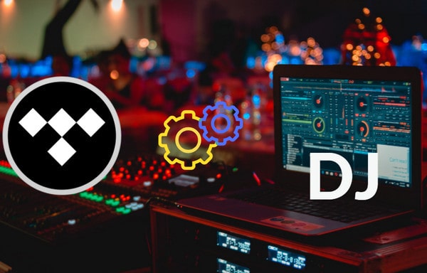 use tidal music to dj software and djay apps
