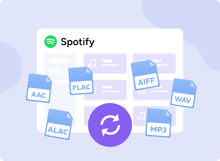convert spotify music to multiple formats