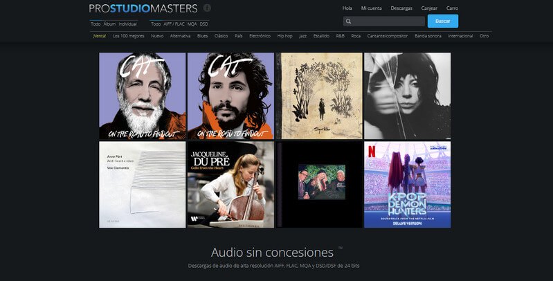 descargador de música flac : prostudiomasters