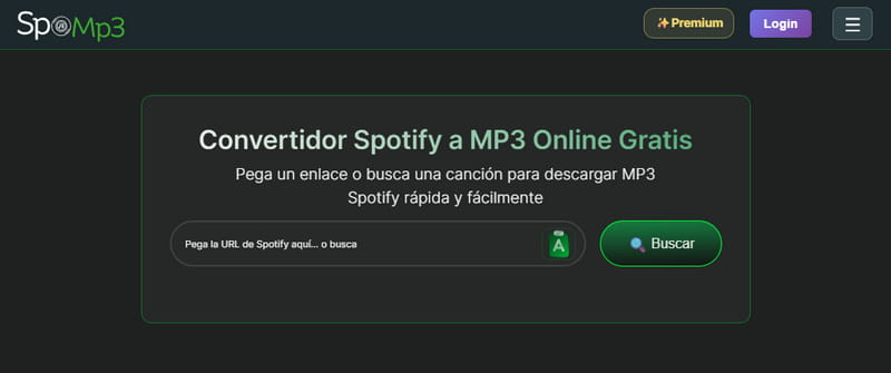 conversor de spotify a mp3: spomp3
