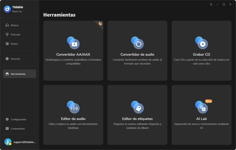herramientas avanzadas tidabie