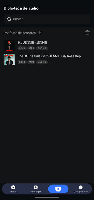 biblioteca de tunecable spotify apk