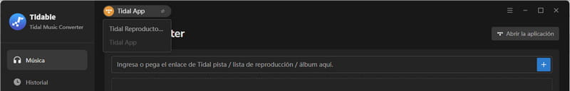 cambiar a modo app o web