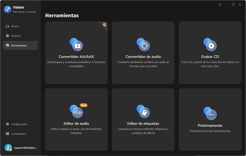 herramientas avanzadas tidabie