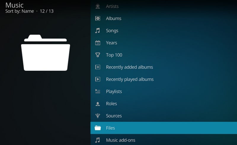 add tidal music to kodi