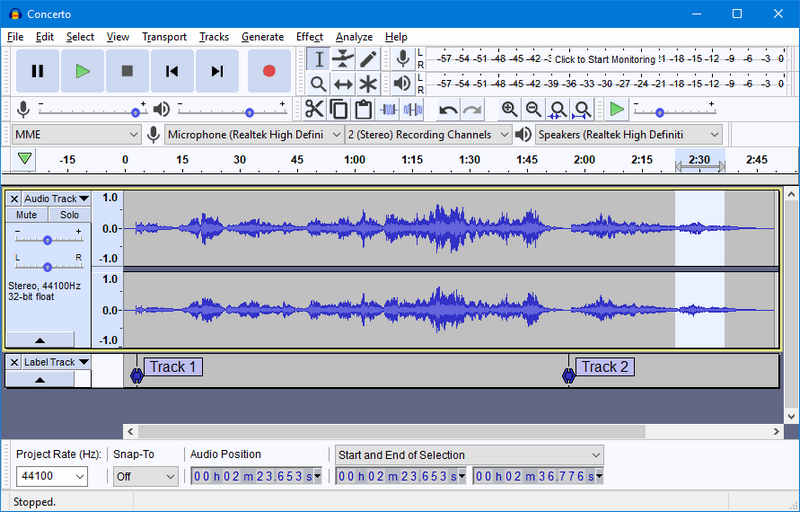 Audacity Audio Recorder