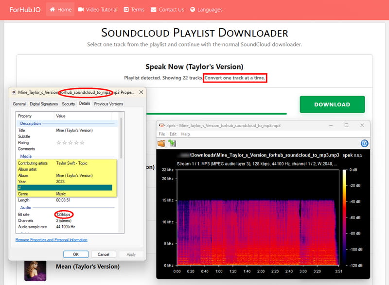 forhub soundcloud playlist downloader