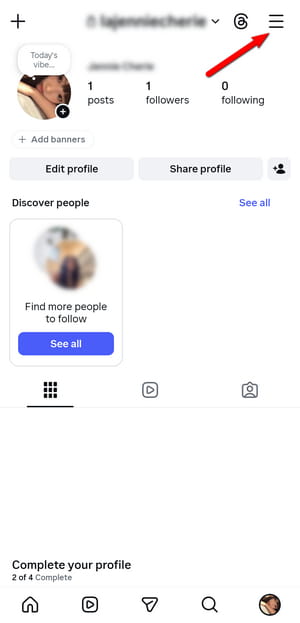 instagram profile