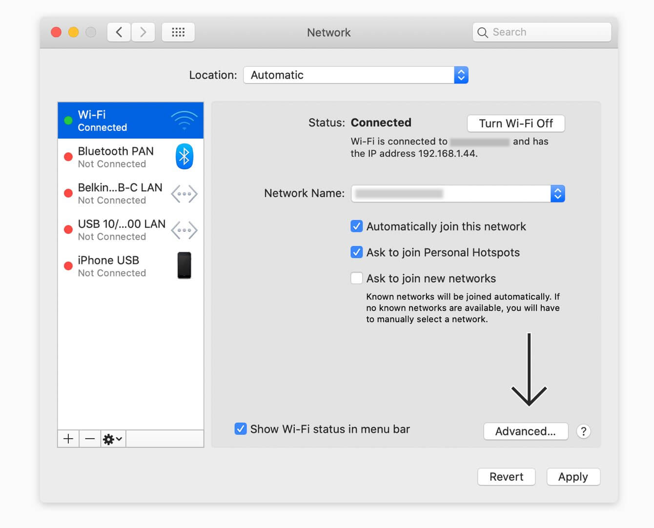 mac dns