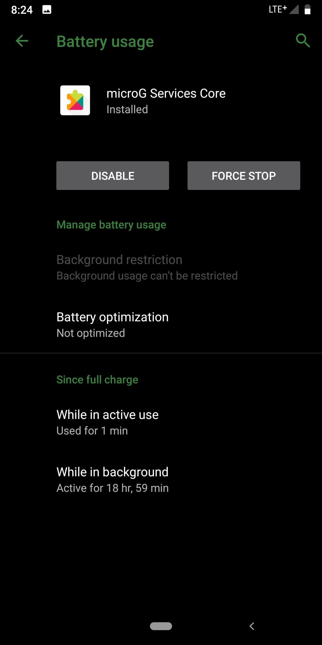 microg power optimization