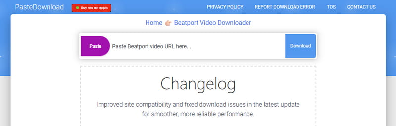pastedownload beatport downloader
