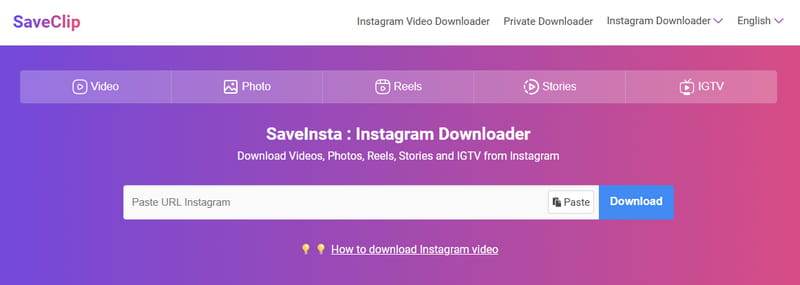 saveclip instagram reel audio downloader