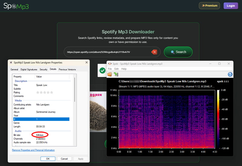 spotify playlist downloader: spomp3