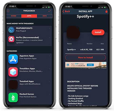 spotify plus plus tweakbox
