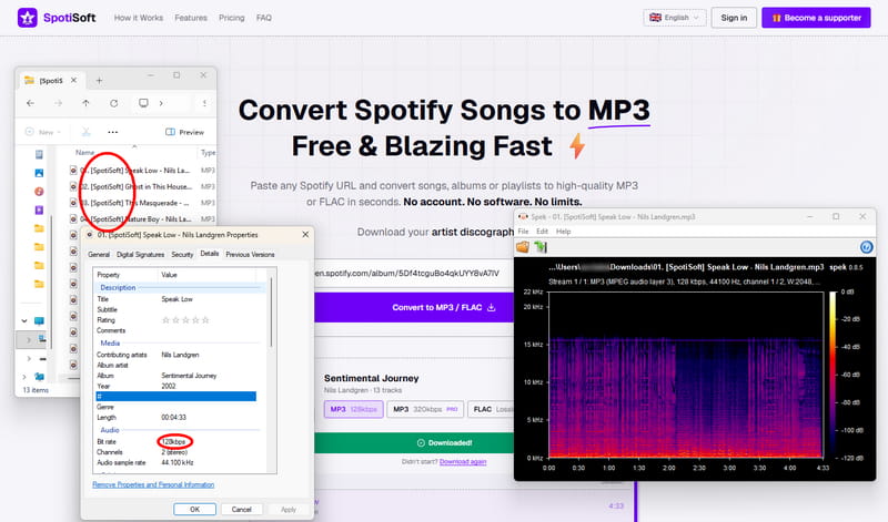 spotify to mp3 converter: spotisoft