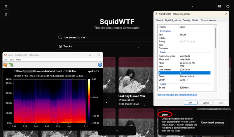 squidwtf Qobuz downloader