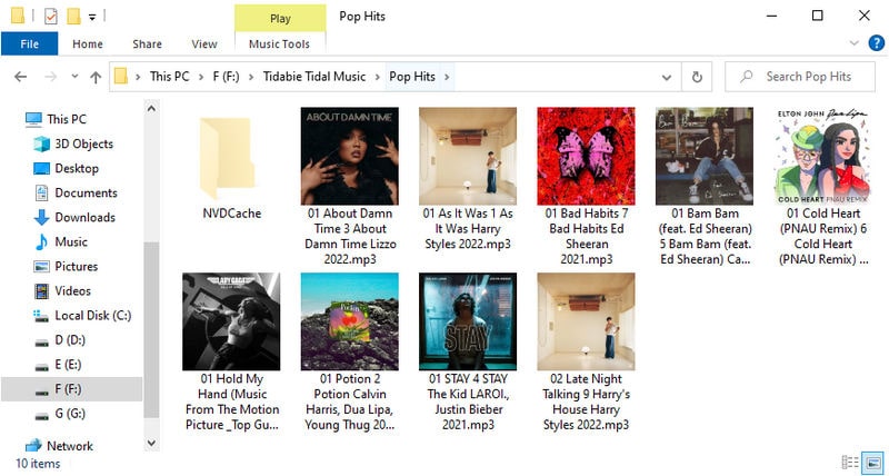 convert tidal music to local files in mp3