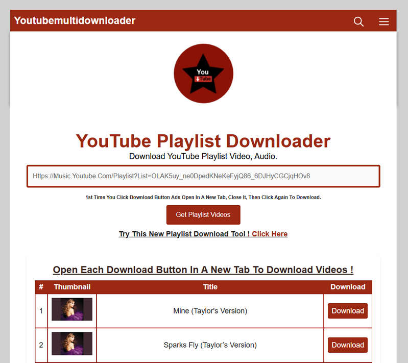 youtube multi downloader