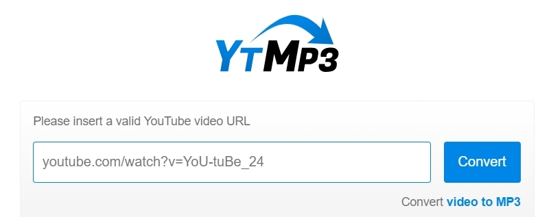 ytmp3 interface