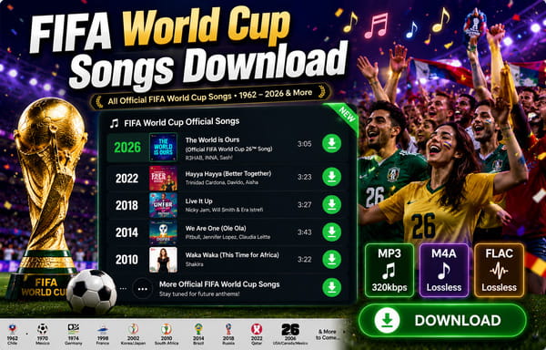 Download FIFA World Cup 2026 Songs