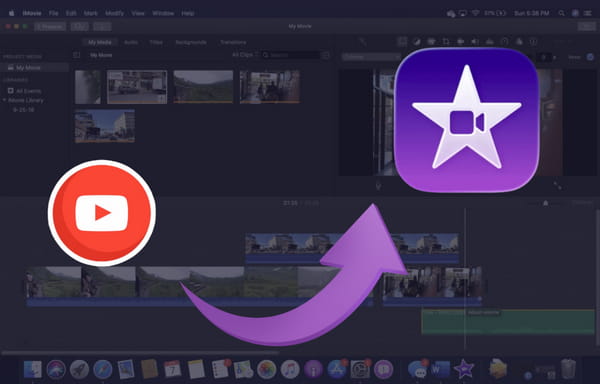 how to add music to imovie from youtube