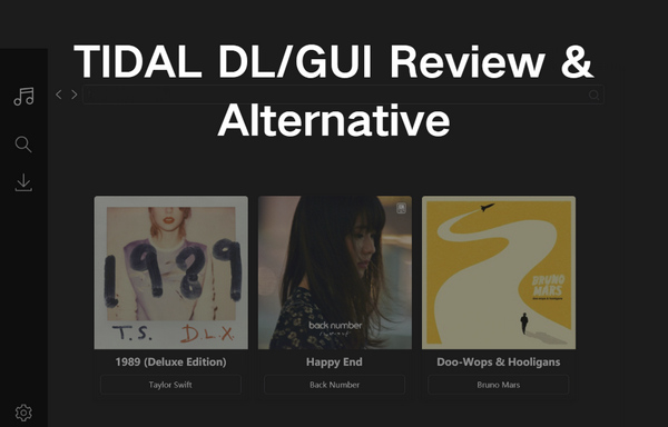 tidal dl gui alternative
