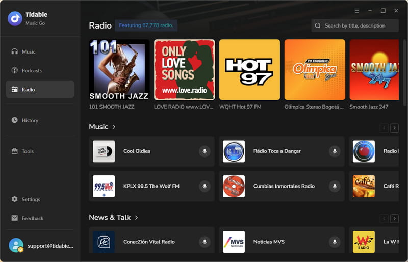 radio interface
