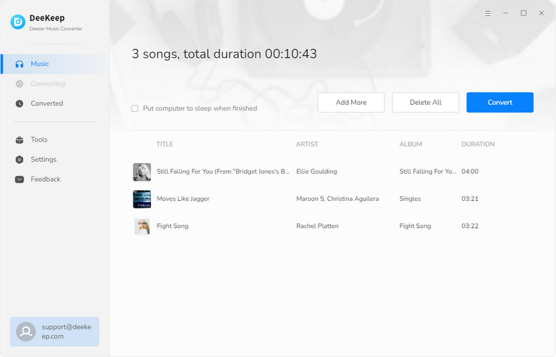 download deezer songs