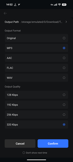 tunecable spotify apk podcast settings