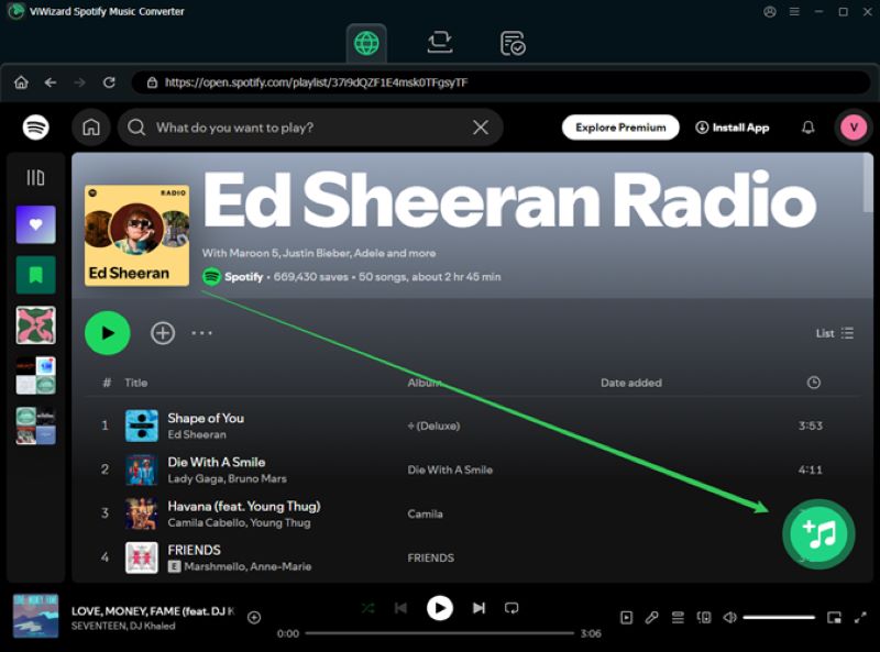 viwizard spotify music cenverter