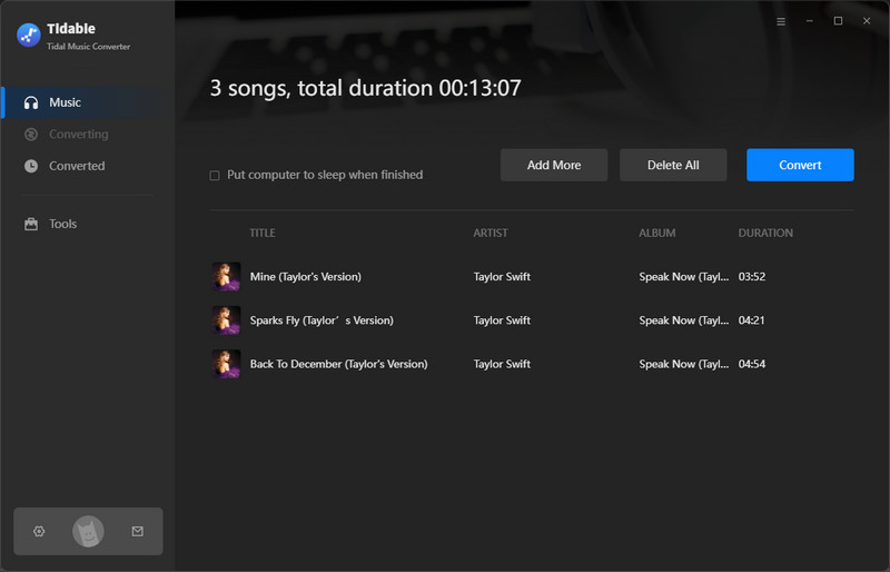 convert tidal music to mp3