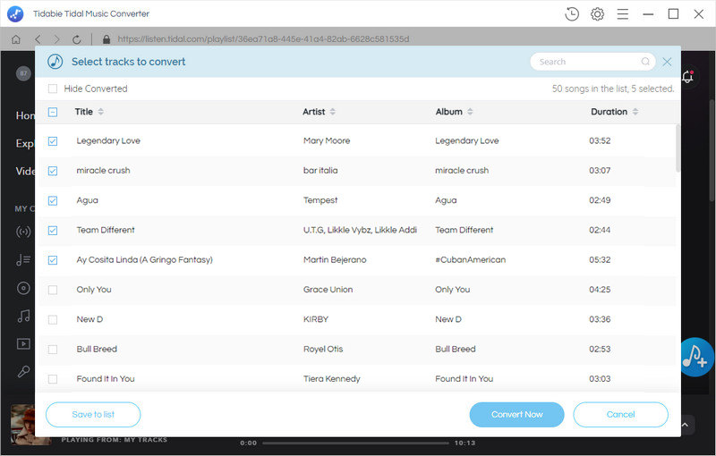 download tidal music to lossless hifi flac